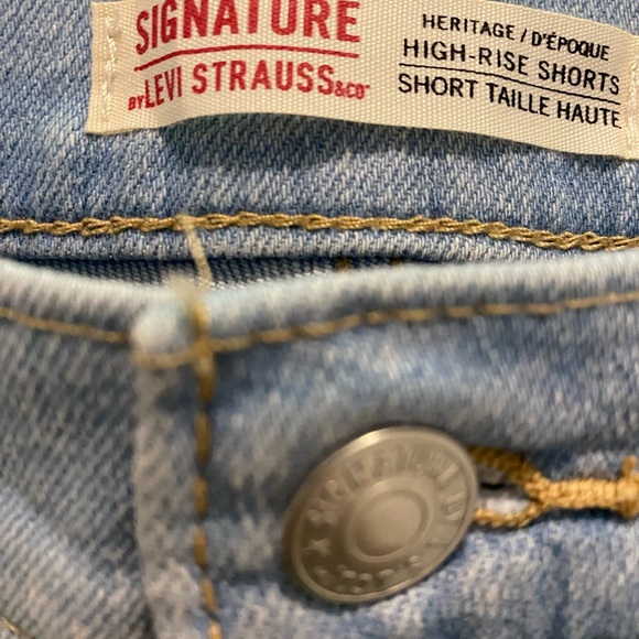 NWT Levi's Canadiana High Rise 3" Shorts Size 10 - Picture 11 of 14